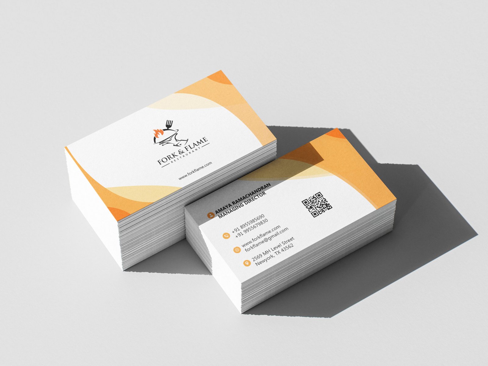 business card mockup 3