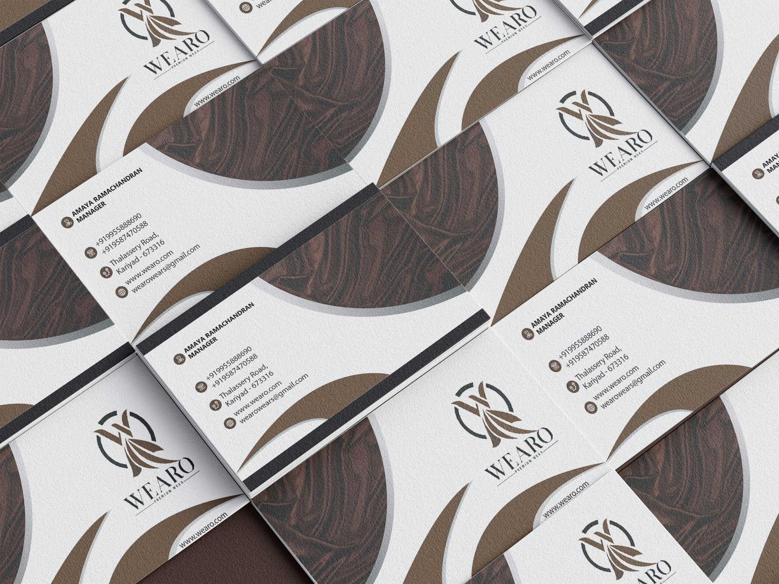 free business card mockup 4